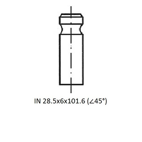 Z17406R — ZIKMAR — Engine valve