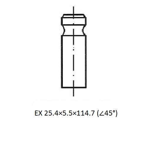 Z17440R — ZIKMAR — Engine valve