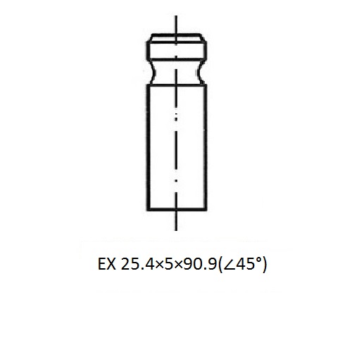 Z17441R — ZIKMAR — Engine valve