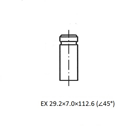Z17454R — ZIKMAR — Engine valve