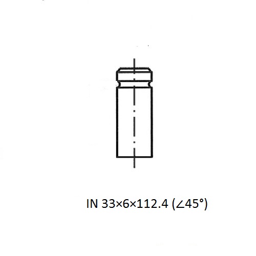 Z17467R — ZIKMAR — Engine valve