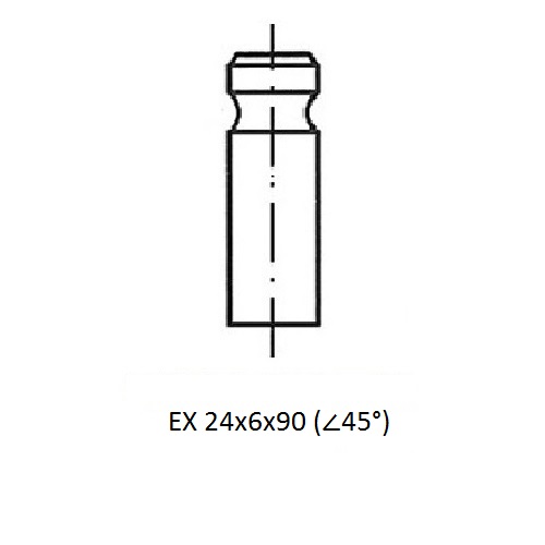 Z17508R — ZIKMAR — Engine valve