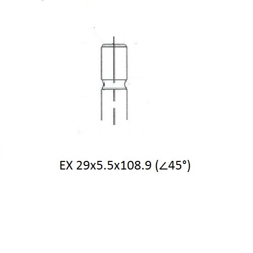 Z17538R — ZIKMAR — Engine valve