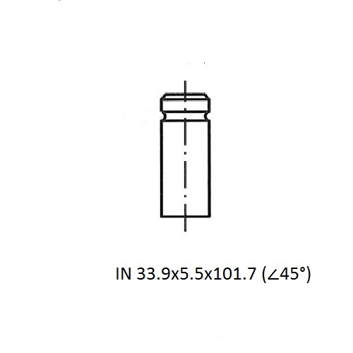 Z17561R — ZIKMAR — Engine valve