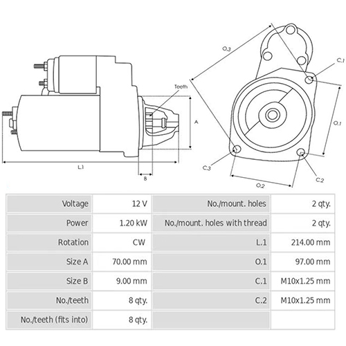 Z28678R — ZIKMAR — Starter