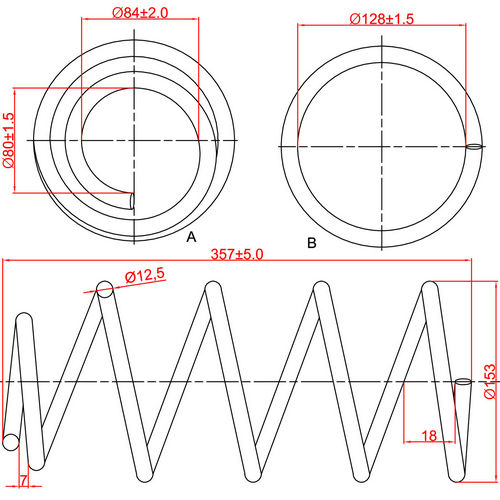 Z48072R — ZIKMAR — Suspension Spring, Front