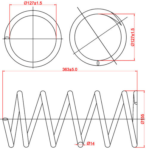 Z48089R — ZIKMAR — Suspension Spring, Front