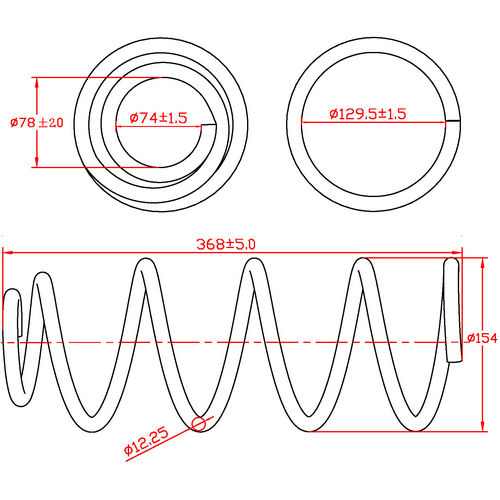 Z48102R — ZIKMAR — Suspension Spring, Front