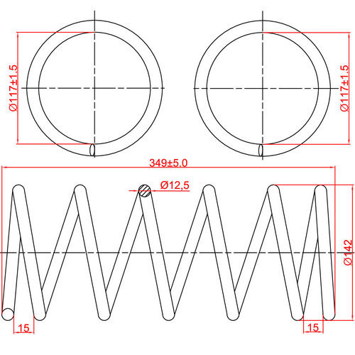 Z48108R — ZIKMAR — Suspension Spring, Front