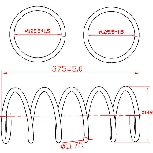 Z48145R — ZIKMAR — Suspension Spring, Front