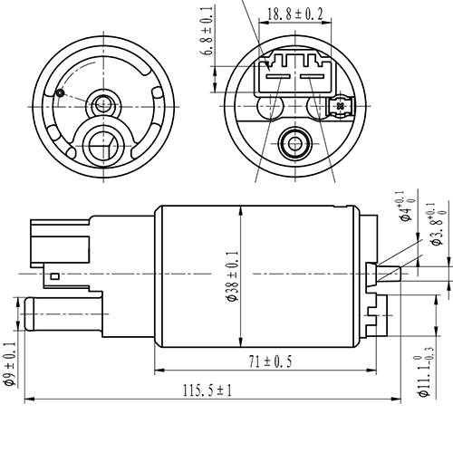 Z61077R — ZIKMAR — Fuel Pump