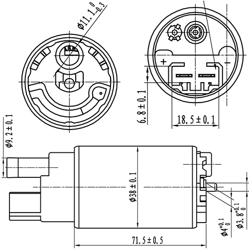 Z61169R — ZIKMAR — Fuel Pump