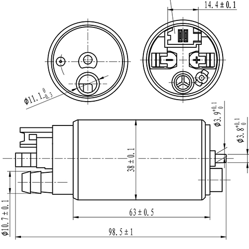 Z61183R — ZIKMAR — Fuel pump