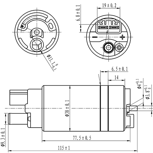 Z61186R — ZIKMAR — Fuel pump