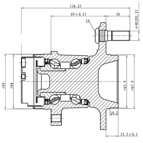 Z89120R — ZIKMAR — Wheel Hub