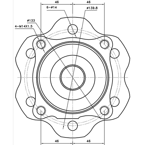 Z89128R — ZIKMAR — Wheel Hub