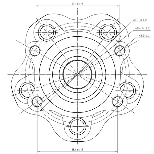 Z89140R — ZIKMAR — Wheel Hub