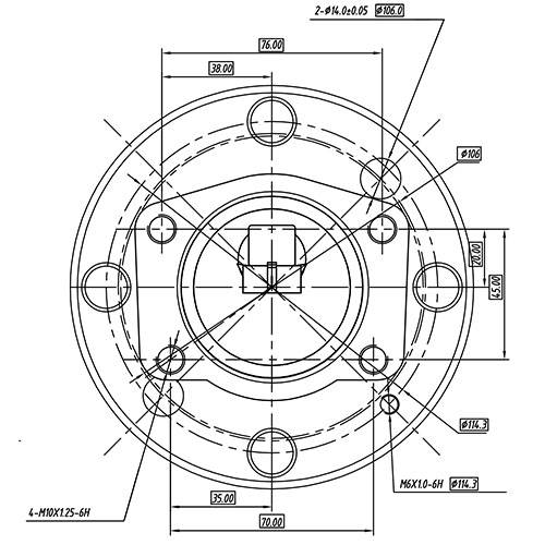 Z89198R — ZIKMAR — Wheel Hub