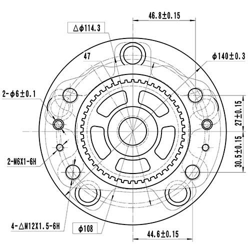 Z89208R — ZIKMAR — Wheel Hub
