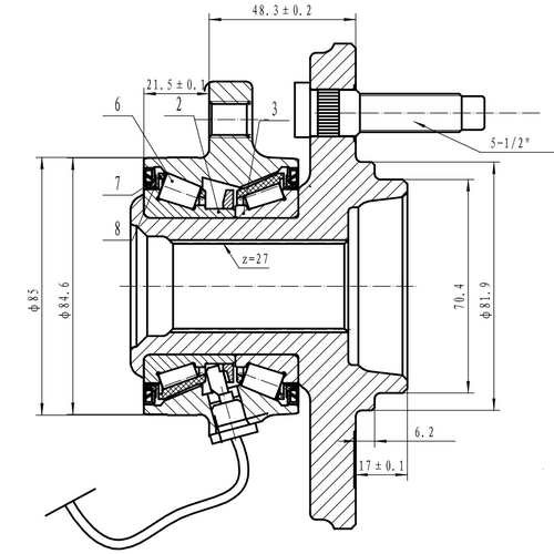 Z89224R — ZIKMAR — Wheel Hub