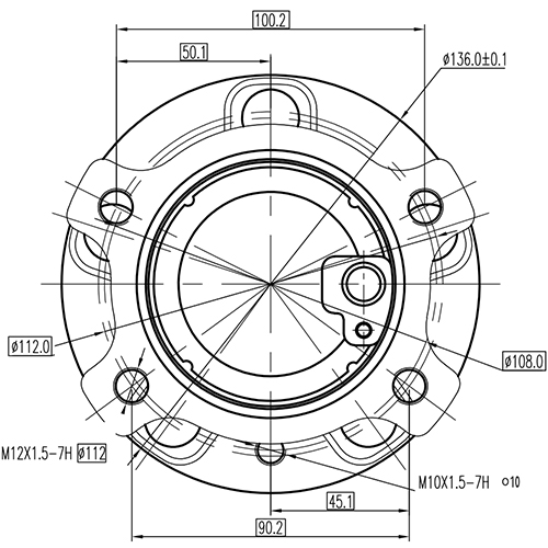 Z89231R — ZIKMAR — Wheel Hub