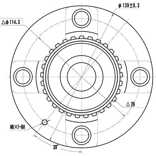 Z89249R — ZIKMAR — Wheel Hub