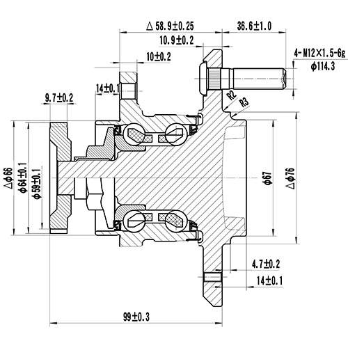 Z89257R — ZIKMAR — Wheel Hub