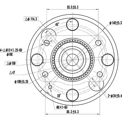 Z89257R — ZIKMAR — Wheel Hub