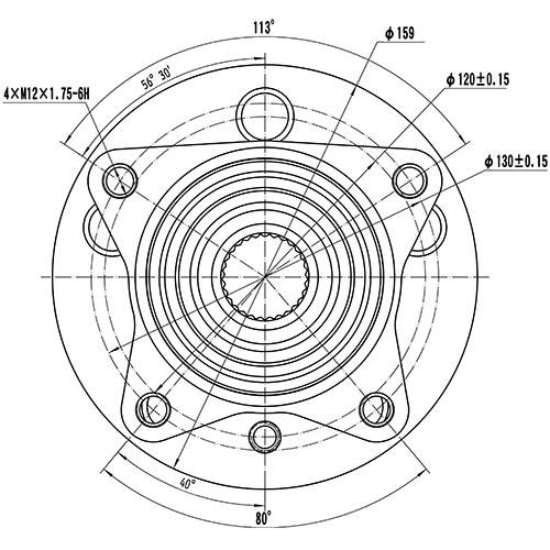 Z89267R — ZIKMAR — Wheel Hub