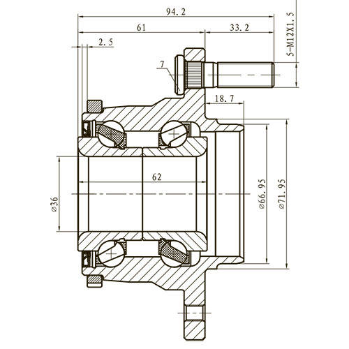 Z89274R — ZIKMAR — Wheel Hub