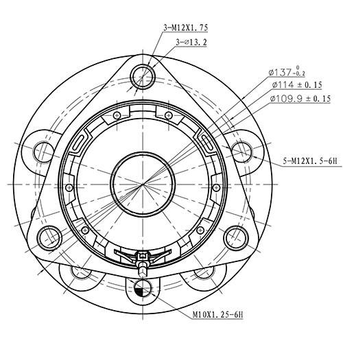 Z89300R — ZIKMAR — Wheel Hub
