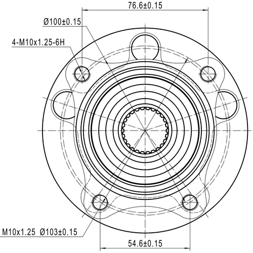 Z89343R — ZIKMAR — Wheel Hub