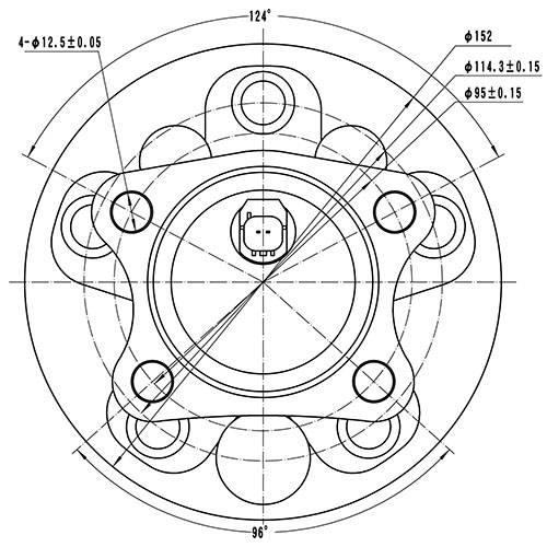 Z89360R — ZIKMAR — Wheel Hub