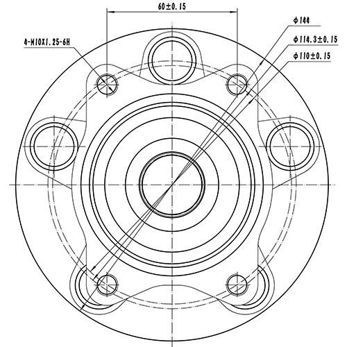 Z89365R — ZIKMAR — Wheel Hub