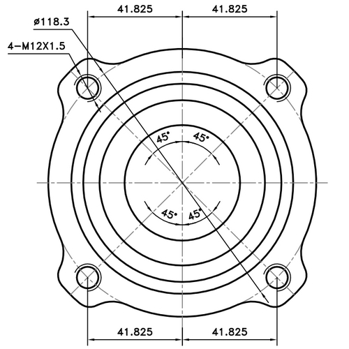 Z89401R — ZIKMAR — Wheel Hub