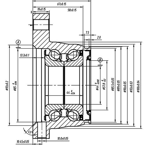 Z89444R — ZIKMAR — Wheel Hub