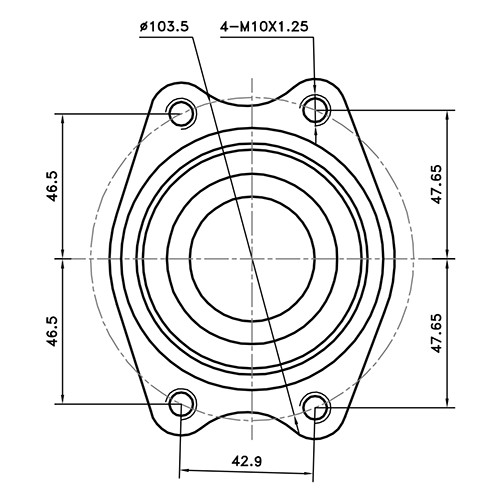 Z89470R — ZIKMAR — Wheel Hub