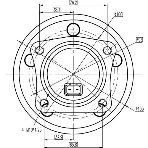 Z89567R — ZIKMAR — Wheel Hub