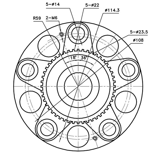 Z89587R — ZIKMAR — Wheel Hub