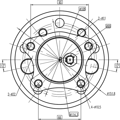 Z89647R — ZIKMAR — Wheel Hub