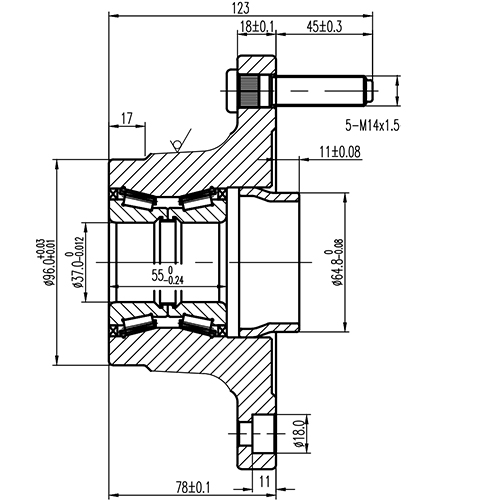 Z89841R — ZIKMAR — Wheel Hub