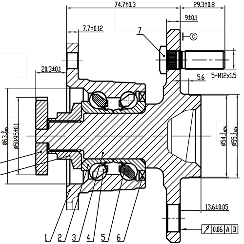 Z89871R — ZIKMAR — Wheel Hub