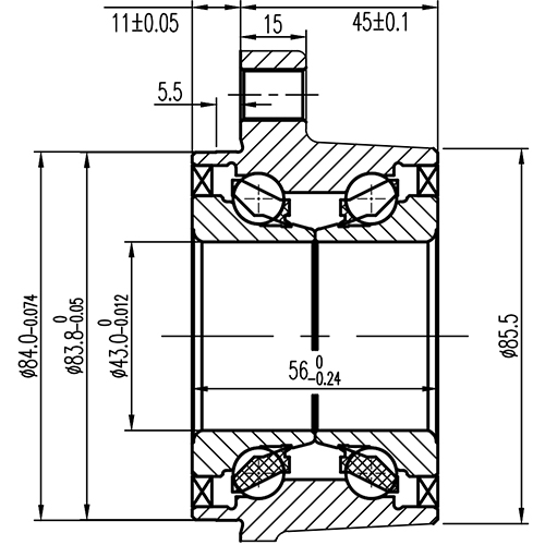 Z89878R — ZIKMAR — Wheel Hub