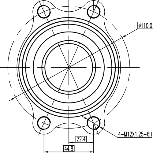 Z89878R — ZIKMAR — Wheel Hub