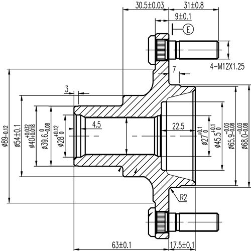 Z89883R — ZIKMAR — Wheel Hub