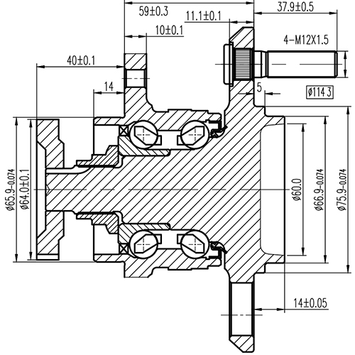 Z89897R — ZIKMAR — Wheel Hub