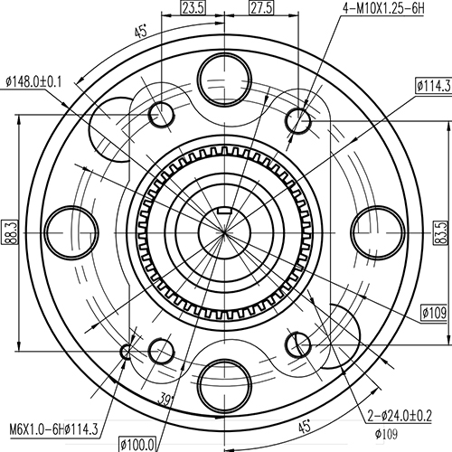 Z89897R — ZIKMAR — Wheel Hub