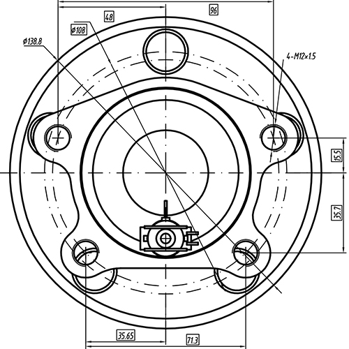 Z89898R — ZIKMAR — Wheel Hub