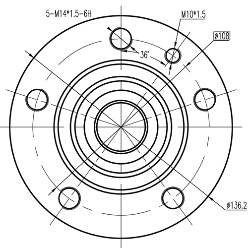 Z89903R — ZIKMAR — Wheel Hub