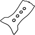 Z19424R — ZIKMAR — Set of valve cover gaskets